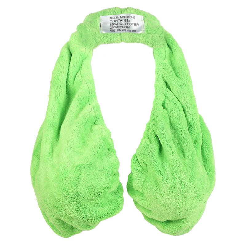 

Cross-Border Spot Tata Towel: Halter Bath Towel Bra for Chest Wrap, Plus Size Bandeau Style C-DD (Small)