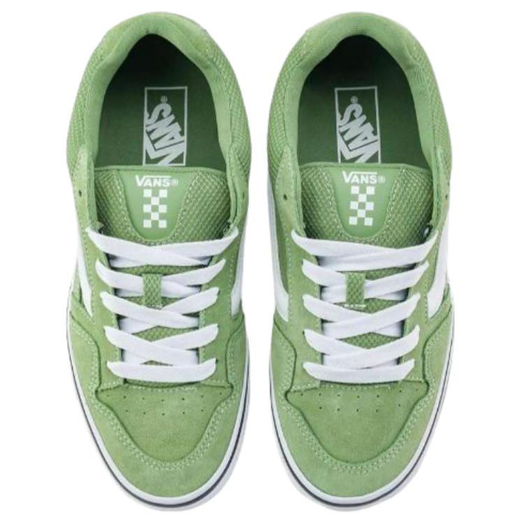 Vans Caldrone Versatile Comfortable Durable Low-Top Skate Shoes Men sneaker Green VN000CSPEMZ