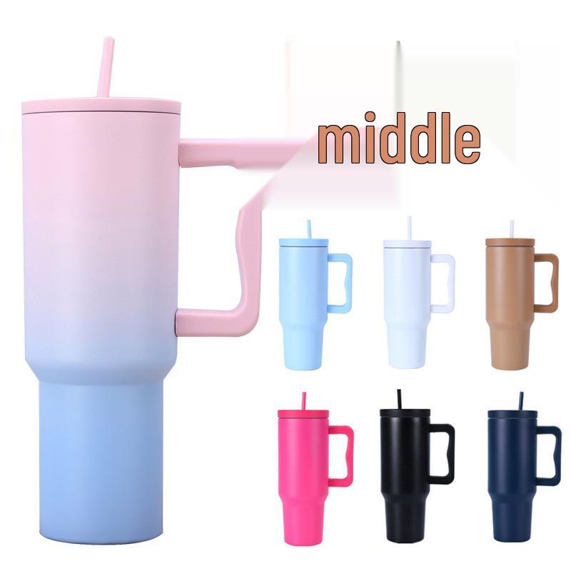 Nerezový izolovaný kelímek na led 40oz třetí generace se studenou slámkou