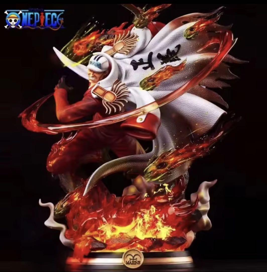 

[USED] One Piece Akainu Admiral Sakazuki 38cm tall overseas figure