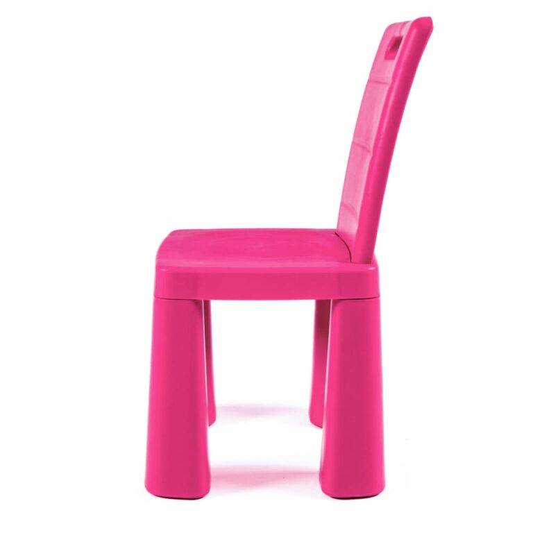 plastic baby chair - pink