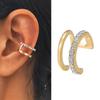 Creative No-Piercing Ear Cuff Set: Multi-layer C-shaped Clip with Niche Design