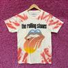 The Rolling Stones Sunset Rock Distressed Tie Dye Tshirt