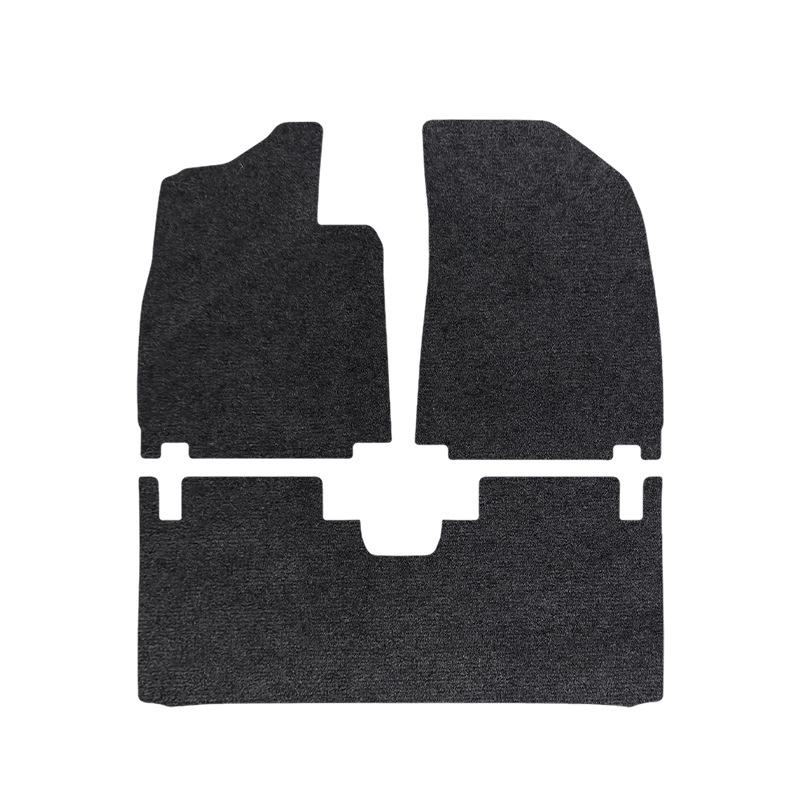 Durable Black Nylon Car Floor Mats for Hongqi H5 (2019-2022) - Wear-Resistant