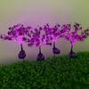 2 Stück Solarleuchten Außen Wasserdicht Solarbetrieben Schmetterling Orchidee Blume Spießlampe Dekoration Für Garten Hof Terrasse