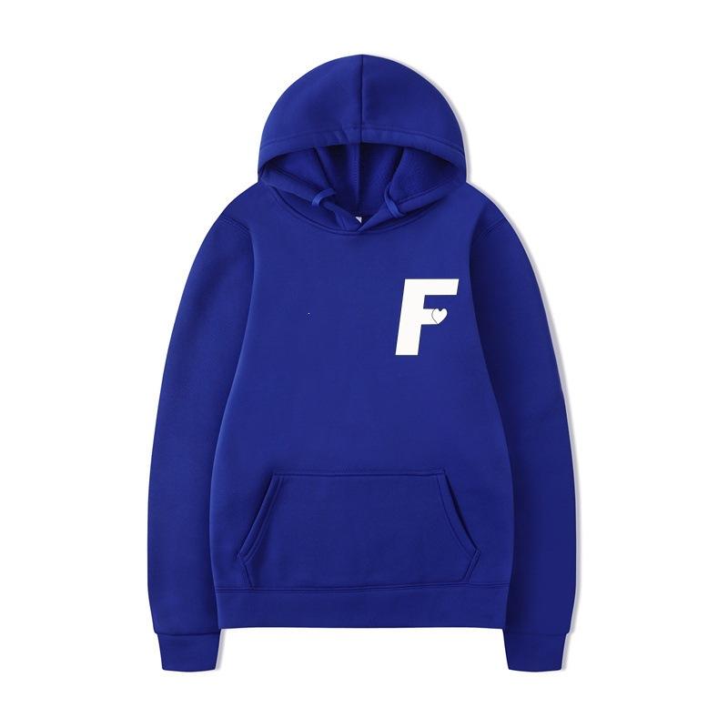 Autumn Winter Long Sleeves Casual Sports Hoodies Comfortable Warm Pockets Fashionable Letter Printed Loose Casual Sports Versatile Coat Hoodies