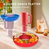 Fashion Snack Platter Rings Easy Install Removable Mug Food Platter For Cup's Accessories