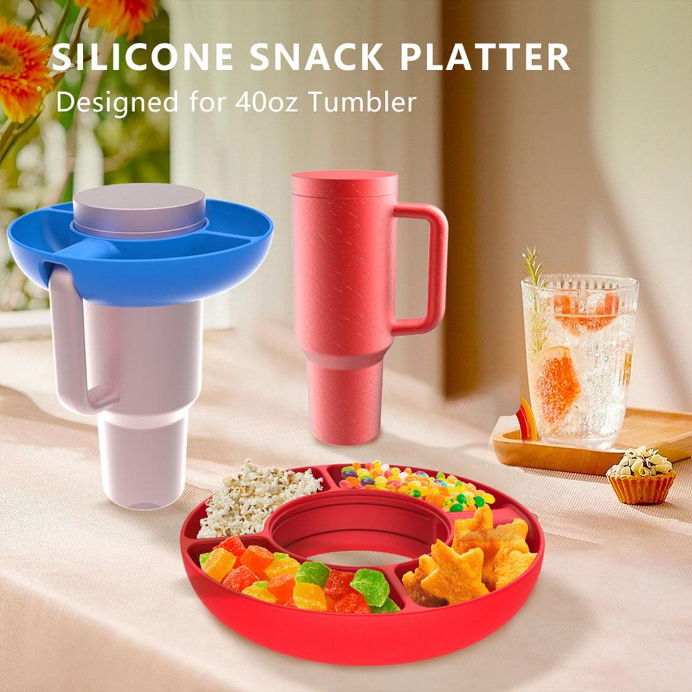 Fashion Snack Platter Rings Easy Install Removable Mug Food Platter For Cup's Accessories