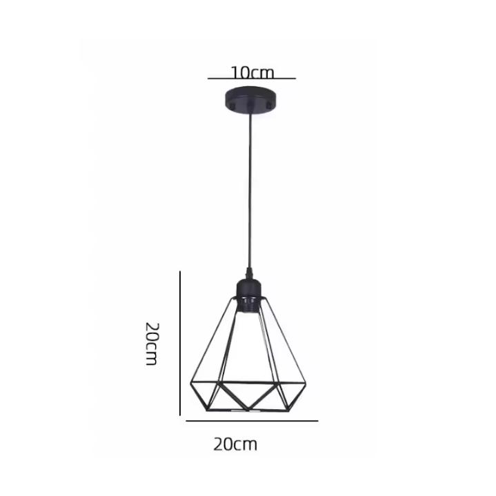 Modern Black Iron Pendant Light For Foyer Stair Staircase Room Hotel Hall Chandeliers Lighting Suspension Decorate Pendant Lamps