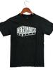 Nekromantix Herren S Schwarz Sarg Logo Totenkopf Psychobilly Punk Band T-Shirt Unisex T-Shirt