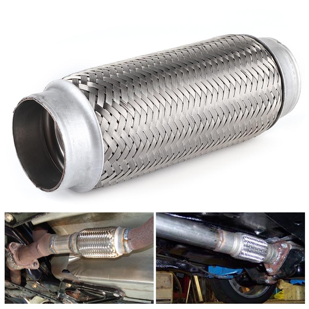 Stainless Steel Exhaust ble Pipe Joint Tube Car Accessories