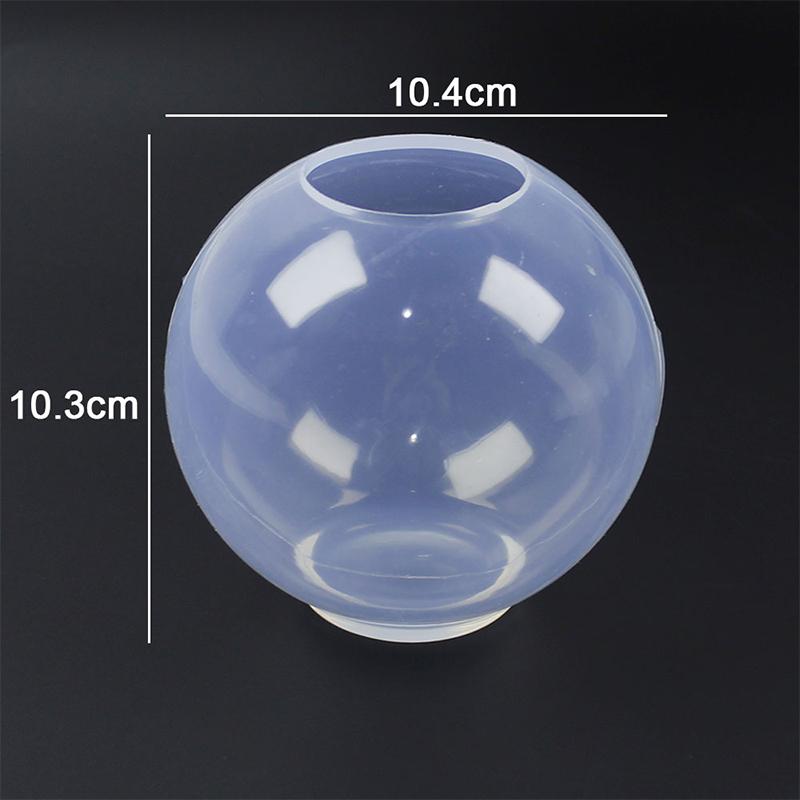 1PC 20-100mm Ball Shape Silicone Mold 3D Planet Ball Epoxy Resin Mould for DIY Crafts Home Decoration Tools