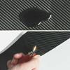 90cm Car Rear Trunk Bumper Carbon Fiber Sticker Anti-Scratch Anti-Collision Protection Cover Strip Trunk Sill Guard