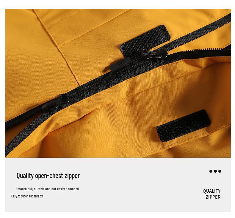 Lightweight Windproof Waterproof Outdoor Jacket for Spring and Autumn - Unisex Mountain Style for Travel and Mountaineering.