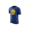 NBA Warriors Athleisure Casual Sports Round Neck Quick Dry Short Sleeve Blue Men's 870775-404
