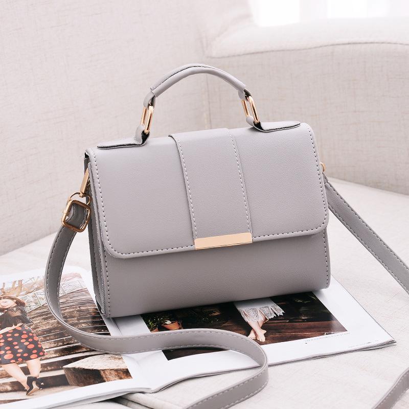 2025 Women s Fashion Crossbody Square Bag - Summer European-American Style серый