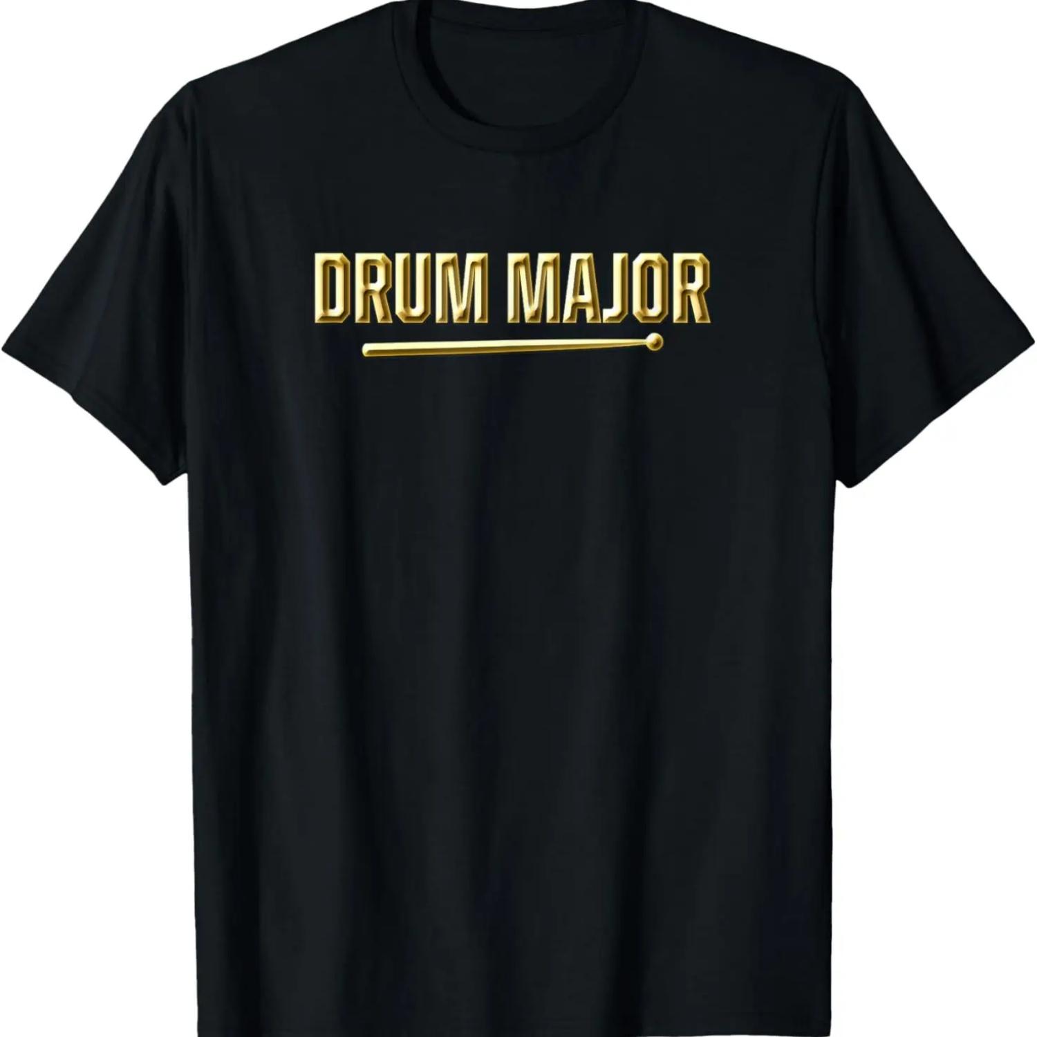 Drum Major Marching Band Gold T-Shirt S