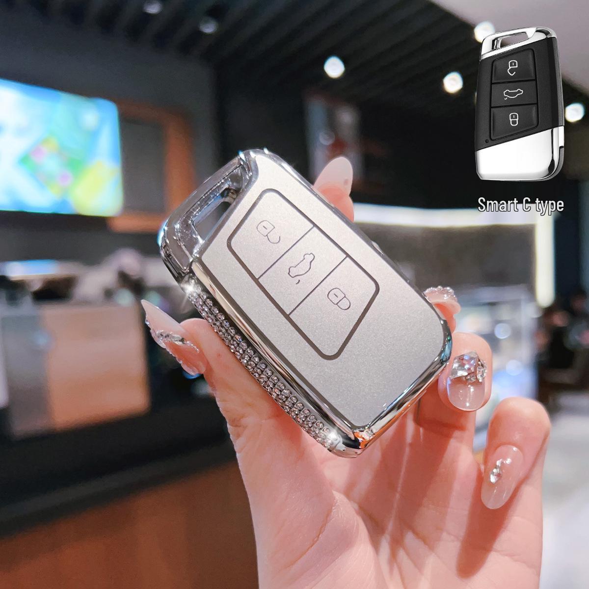 Volkswagen Key Cover for Passat, Sagitar, Lavida, Magotan, Tayron, T-Cross, Teramont, Bora Models.