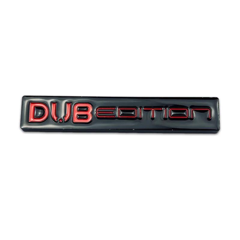 

For DUB EDITION Emblem Car Trunk Front Grille Whole Body Sticker Badge Decoration Auto Exterior Modification Accessories
