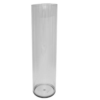 Poppy Nagoya Flower Vase, PET Cylinder, 15cm Diameter Series, Approximately 50cm Tall, Unbreakable, Cylinder, Cool-012, Clear
