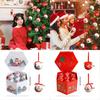 Christmas Tree Decor Foam Sticker Set With Santa And Reindeer Ornaments For Holiday Celebration