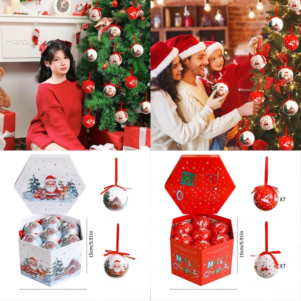 Christmas Tree Decor Foam Sticker Set With Santa And Reindeer Ornaments For Holiday Celebration