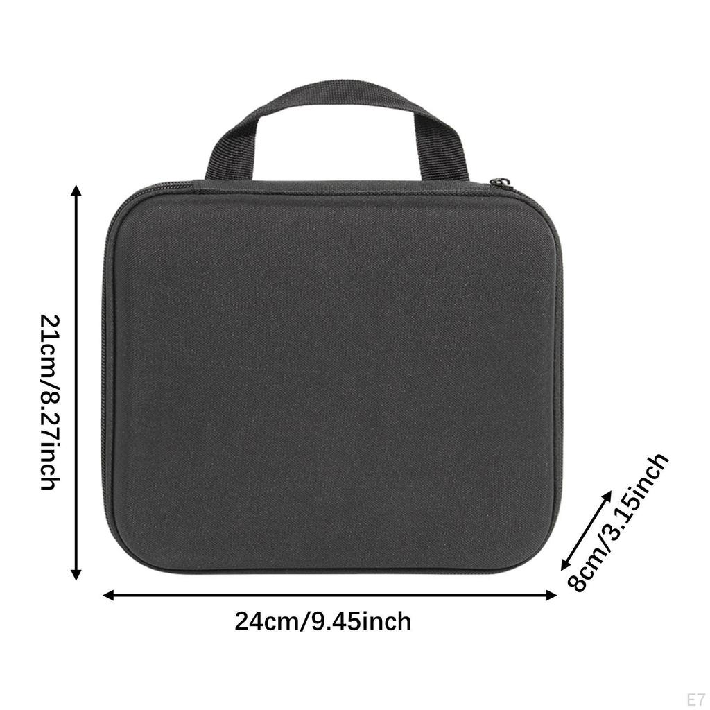 Car Vacuum Cleaner Bag Accessory Storage Lightweight Container Zipper Design Large Capacity