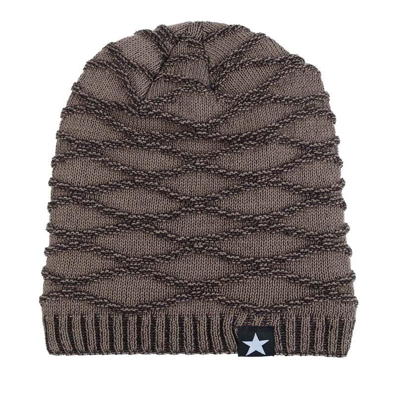 Slouchy Beanie Hat Cap Knit Ski Winter Warm Men Women Solid Knitted Hats