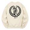 KAN6312 Kmc0193 Blackjack Fleece-Lined Sweatshirt Cream