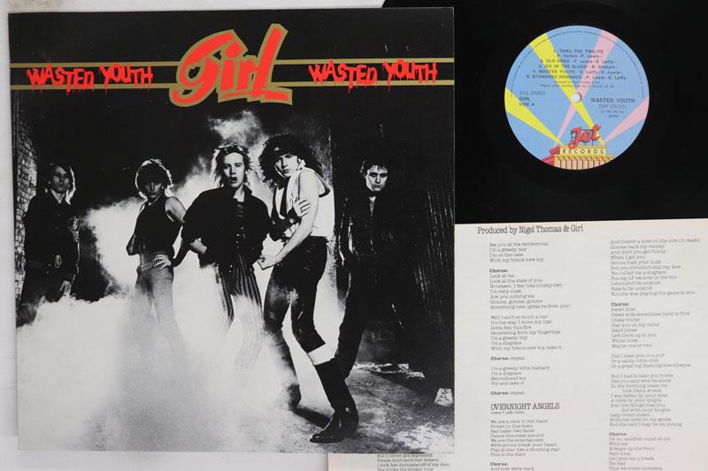 

LP Record GIRL Wasted Youth 25AP2297 JET 1982 Japan Rock Used