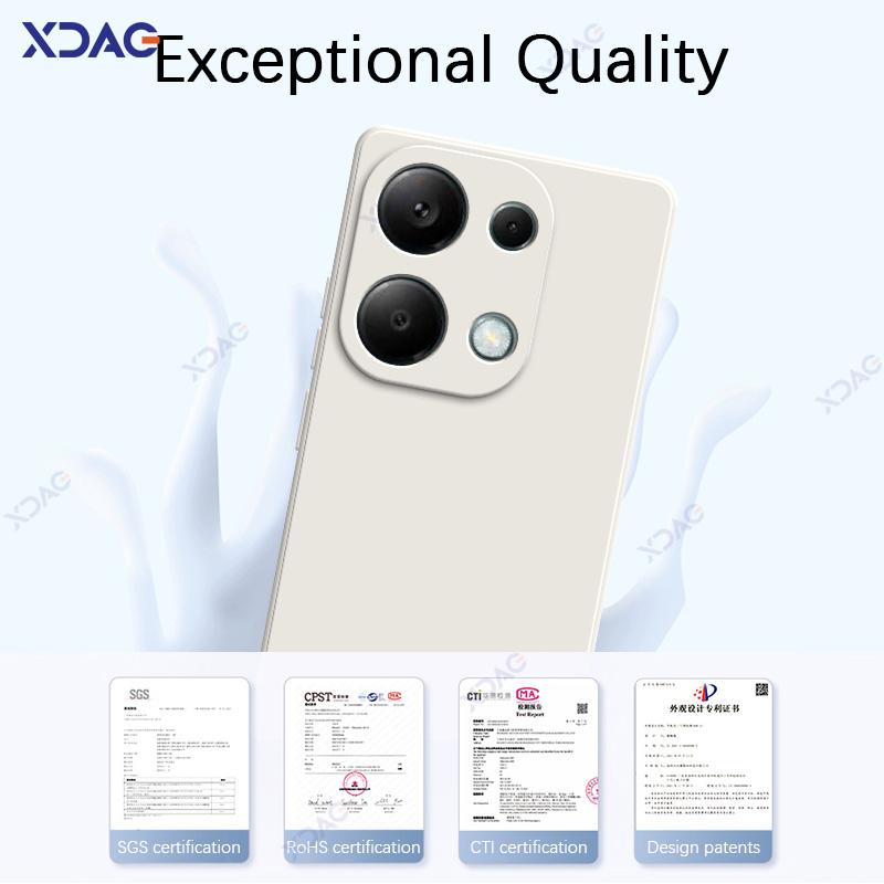 Luxury Square Liquid Silicone Cases for Xiaomi POCO M6 Pro 4G POCOM6Pro 6.67" MTK G99 Ultra 360 Soft Phone Armor Cover