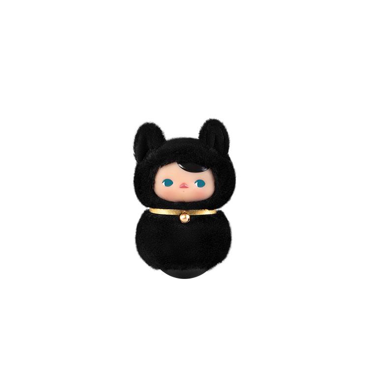 POP MART PUCKY Meowth Tumbler Collection Rubber Plush Blind Box Products, Single Blind Box