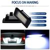 2 Pcs LED License Plate Lights Car Led Signal Lamp Canbus Error Free For Seat Alhambra 2011- Automobiles Parts Accessories