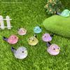 50Pcs Glow In Dark Resin Birds | Mini Luminous Animals For Garden Decor Dollhouse Crafts Fairy Landscape DIY Accessories