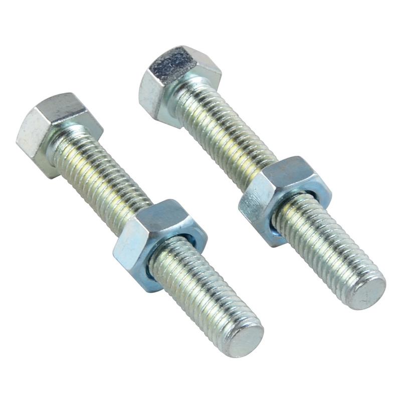 M8x50mm Chain Adjuster Bolt Kit For Honda Yamaha Suzuki Kawasaki BMW Ducati
