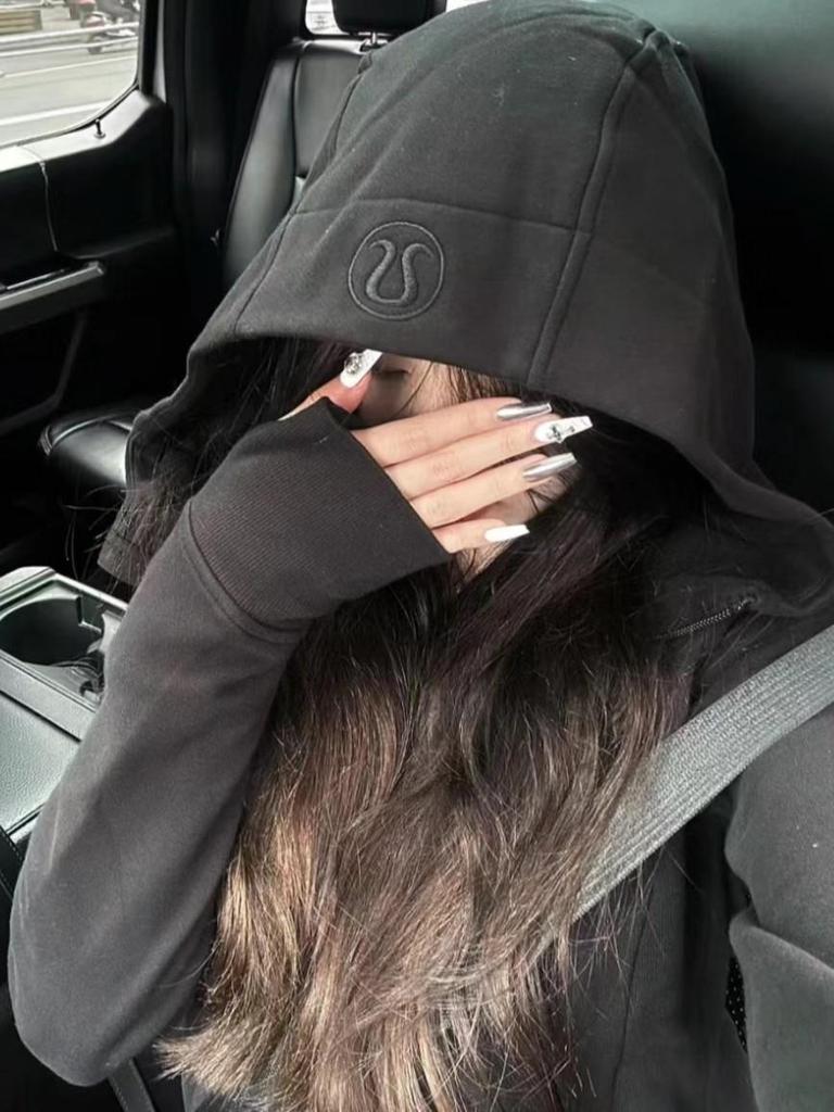 Sweat à capuche zippé intégral Lulu Original pour femme - Coupe ajustée - Veste de sport décontractée pour le yoga