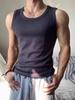 Men's Summer 2026 Muscle-Show Sports Vest - Sleeveless Coarse Thread Tank Top