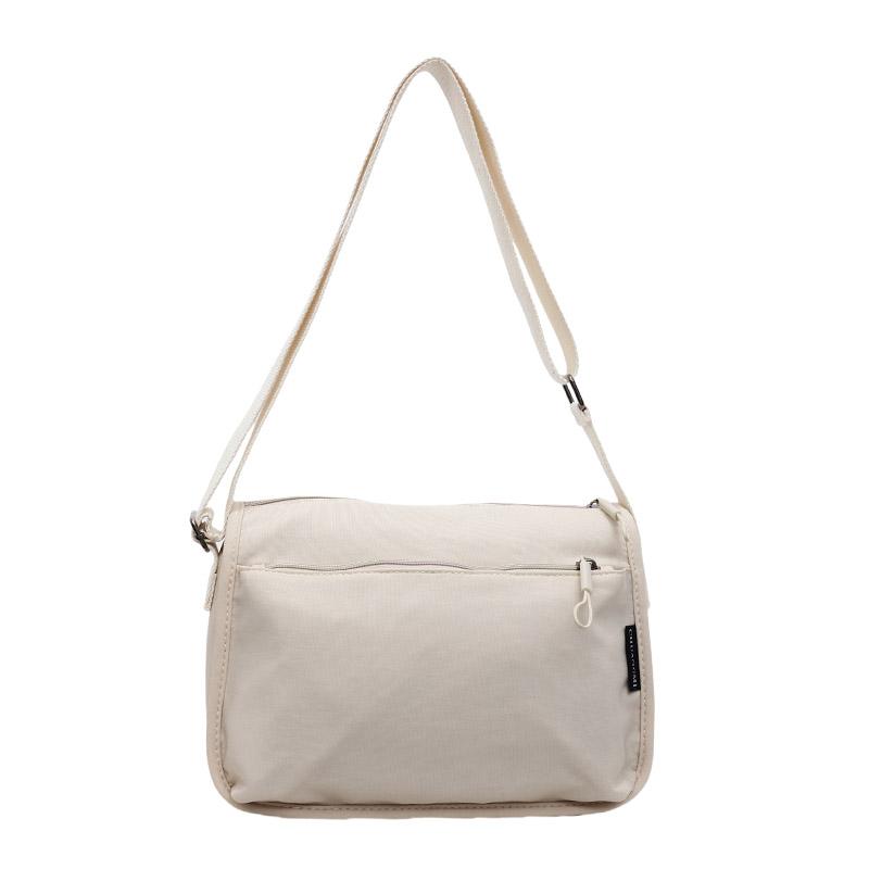 

Large Capacity Crossbody Bag Women s Lightweight Shoulder Bag бежевый