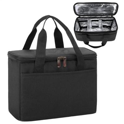 Insulated Beverage Storage Bag, Ice Pack Handle, Waterproof Oxford Cloth Large Capacity Cola And Beer Storage Bag With Dividers