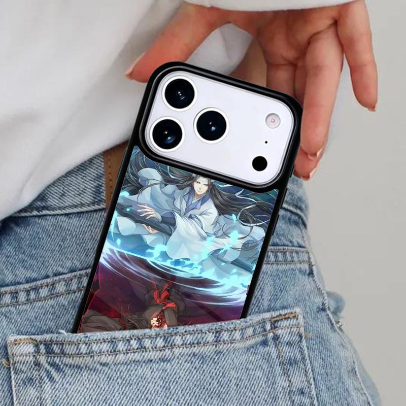 Cartoon Mo dao Zu shi Phone Case for iPhone 16e 15 14 13 12 17 Pro Max Plus Air 17pro Cover Coque