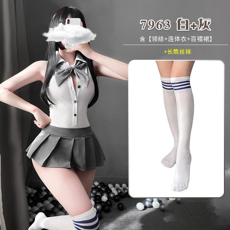 Sexy Pure Lust Sexy Teasing Student Outfit Jk Passion Flirting Women Free Uniform Service Seduction Suit