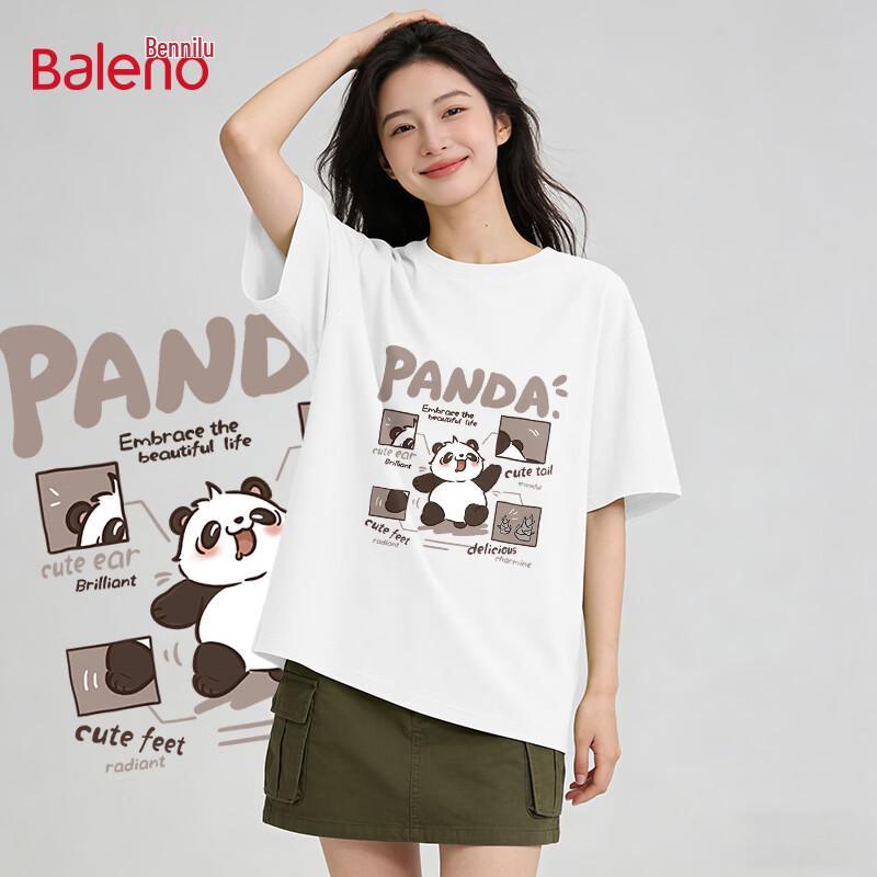 Baleno Women s Heavyweight Cotton Short Sleeve T-Shirt L