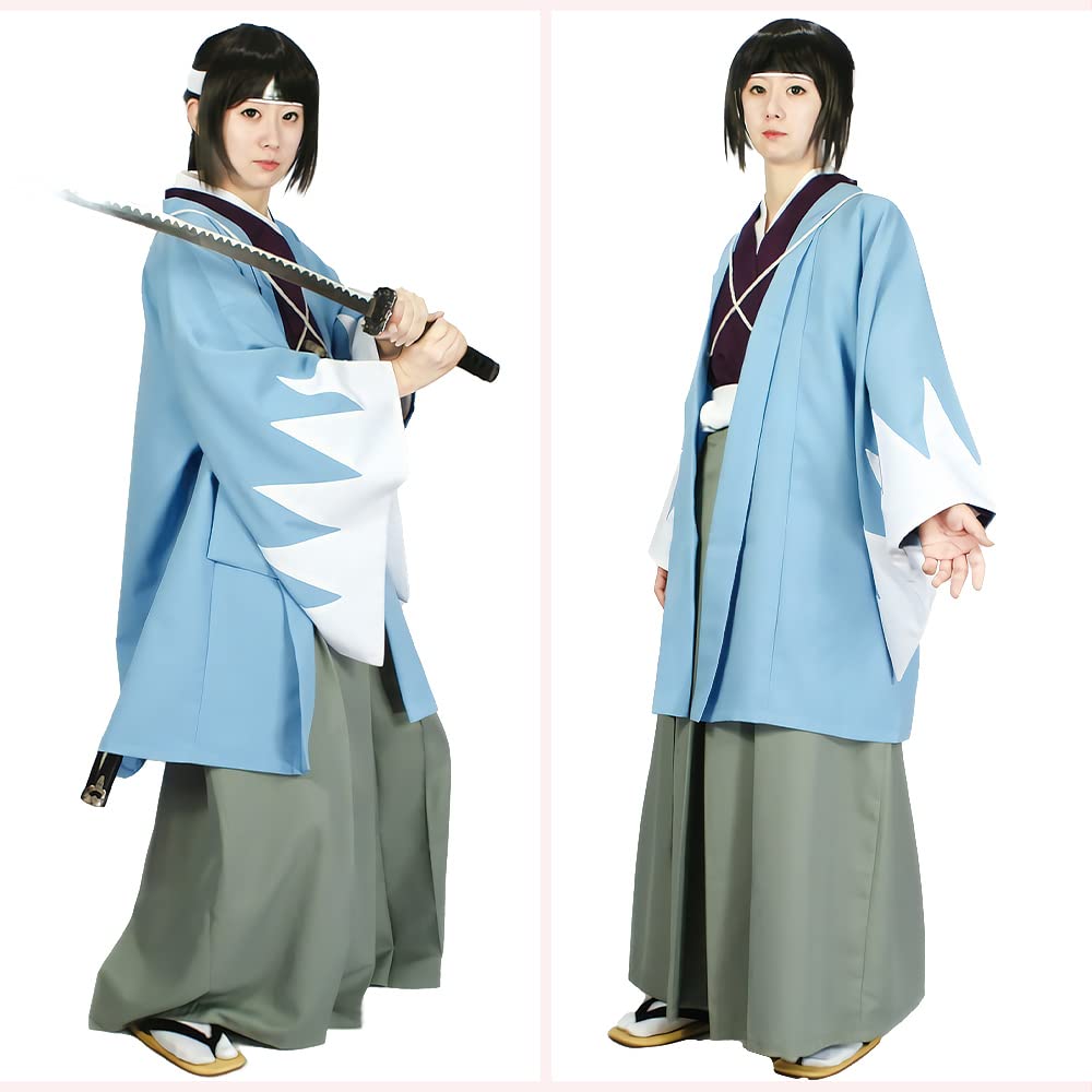 Hakuoki Shinsengumi Uniform Haori and Headband Cosplay Costume [NOOLOR] (Free Size)