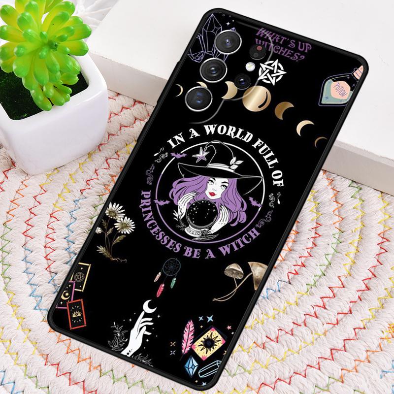 Witchcraft Occult Pentagram TPU Phone Case For Samsung Galaxy note 10 pro S26 S25 S24 S23 S22 Ultra Plus S21 FE S20 Cover