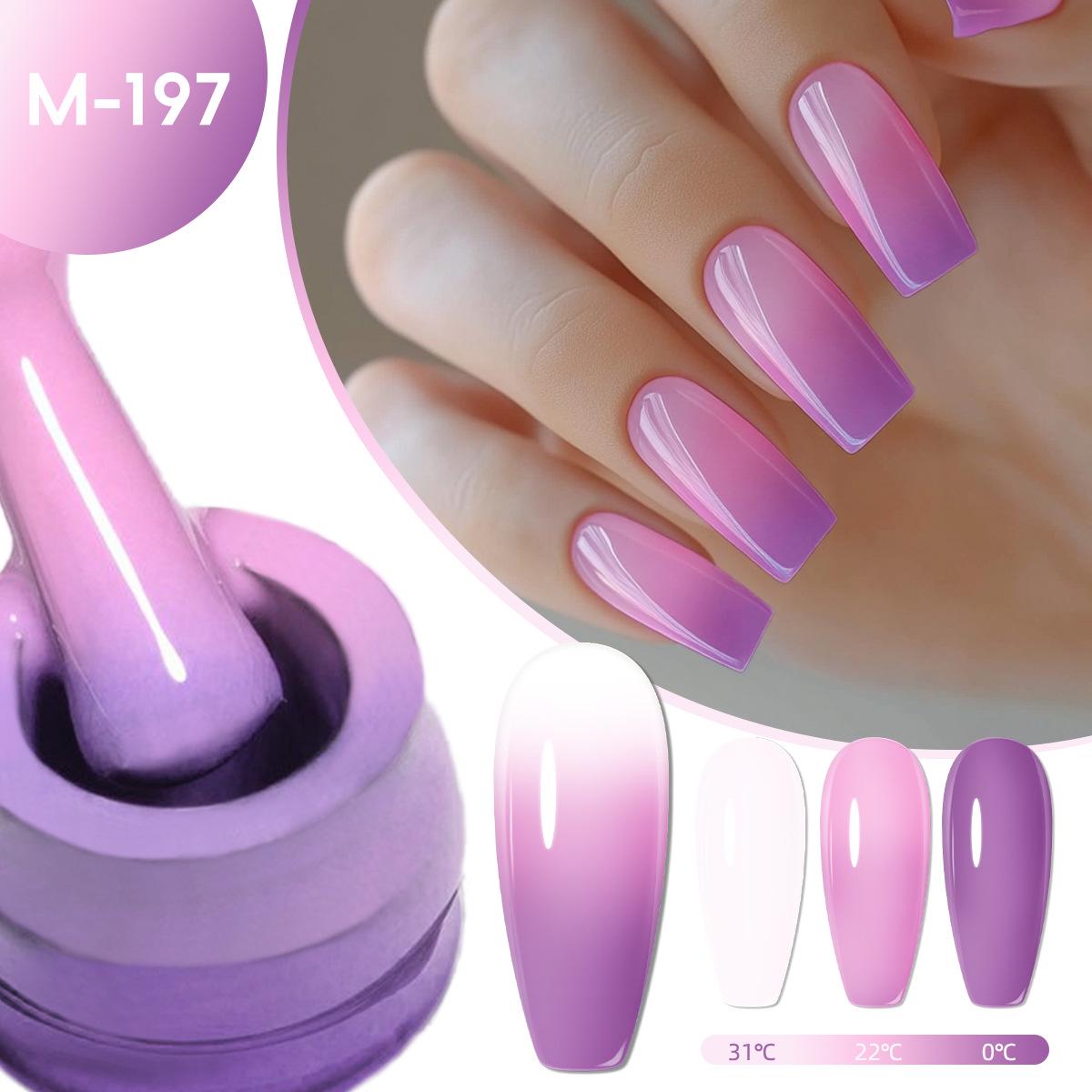 

2025 Летний термогель-лак - Серия «Ледяной голубой и фиолетовый»