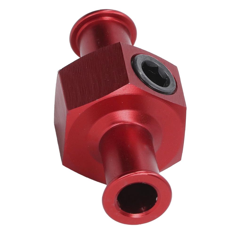 Fuel Pressure Gauge Adapter T Shape 3Celsius8in Hose Port 1Celsius8in NPT Fitting Auto Parts