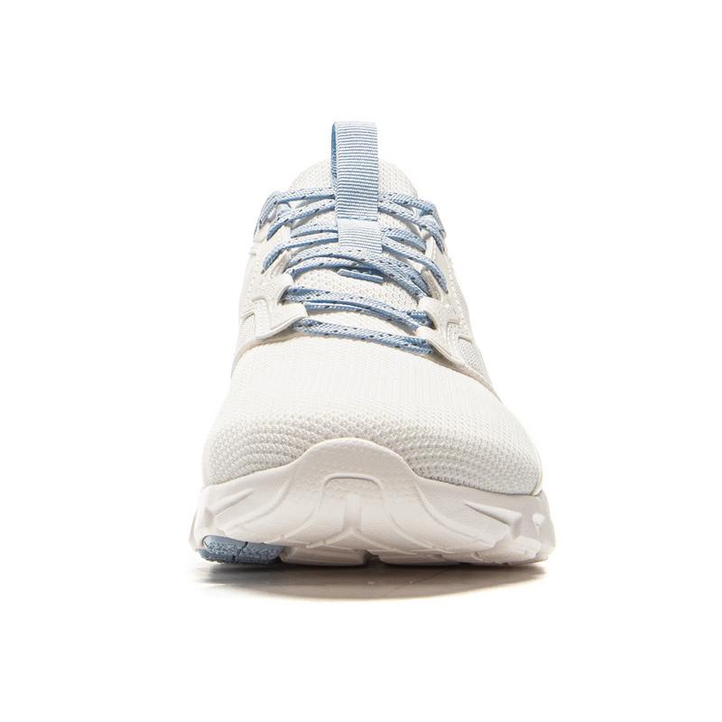 LiNing Minimalist Versatile Shock Absorbing Breathable Low Top Casual Running Shoes Women sneaker Cloud-White ARSV078-3