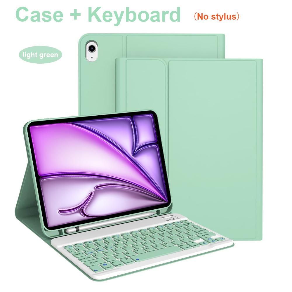 Case for iPad Air 11 Inch (M2) (M3) ,Bluetooth Keyboard Cover for iPad Air 4th 5th 10.9-inch