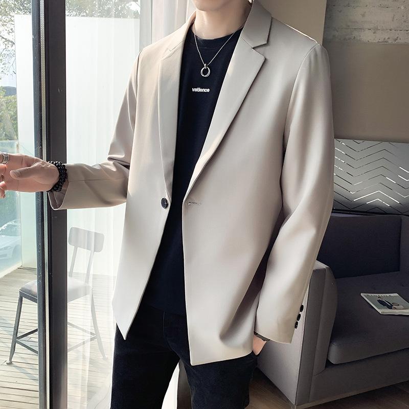 Men's Casual Plus Size Slim Men's Jacket Office Casual Jacket