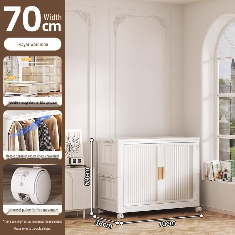 Younai Hängender Kleiderschrank für Kinder: Kleiderschrank für Babykleidung für das Schlafzimmer